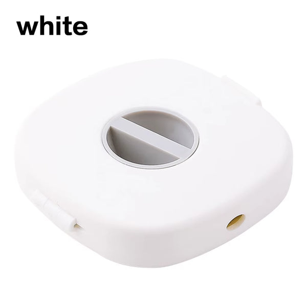 Cable Winder Organizer - Rotating Round USB Cord Reel, Phone Stand