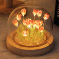Tulip Night Light DIY Kit - Battery Operated LED Flower Lamp