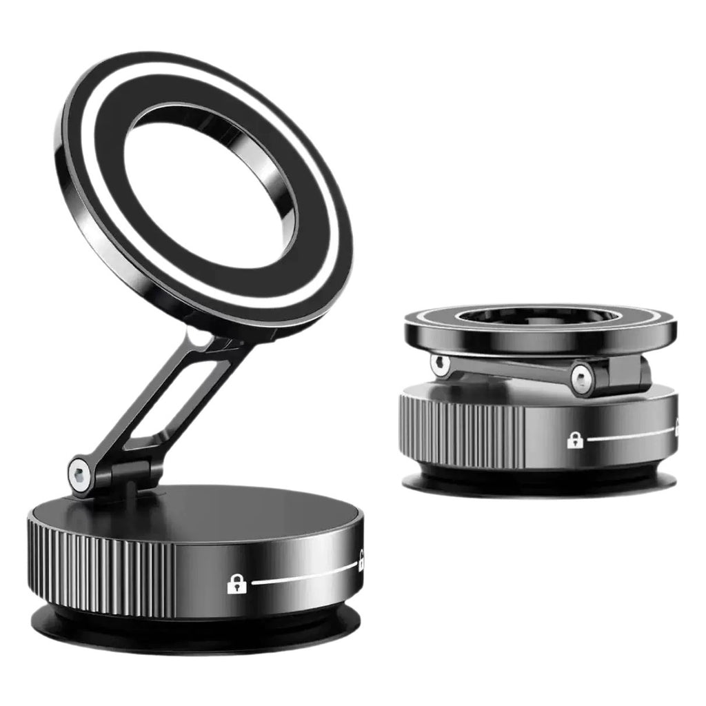 Magnetic Car Phone Holder with Folding Ring Bracket – image 6