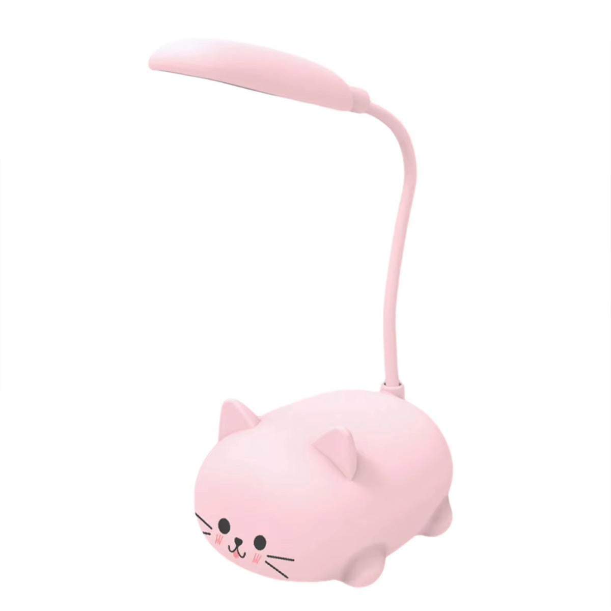 Cute Pig LED Night Light - Foldable USB Rechargeable Desk Lamp