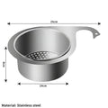 Stainless Steel Swan Sink Strainer Basket