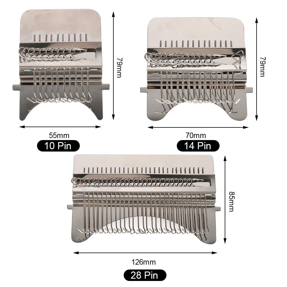 Darning Loom - Small Wood Weaving Frame for Mending Clothes – image 7