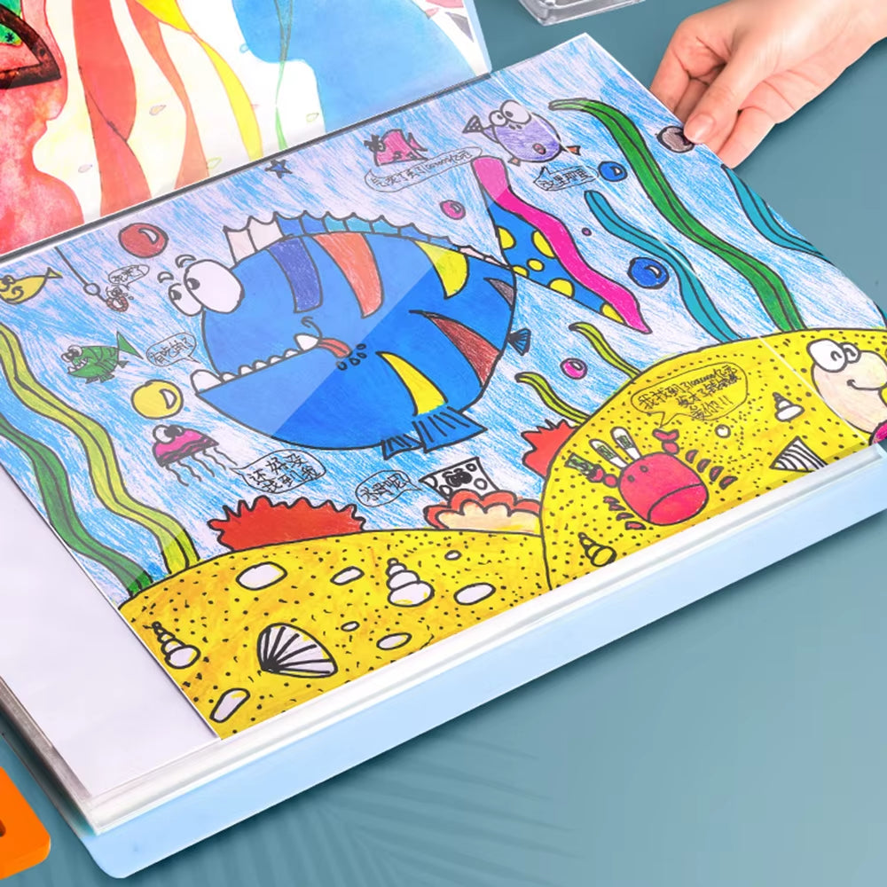 Diamond Painting Storage Book, A3 30-Page Clear Pocket Portfolio – image 5