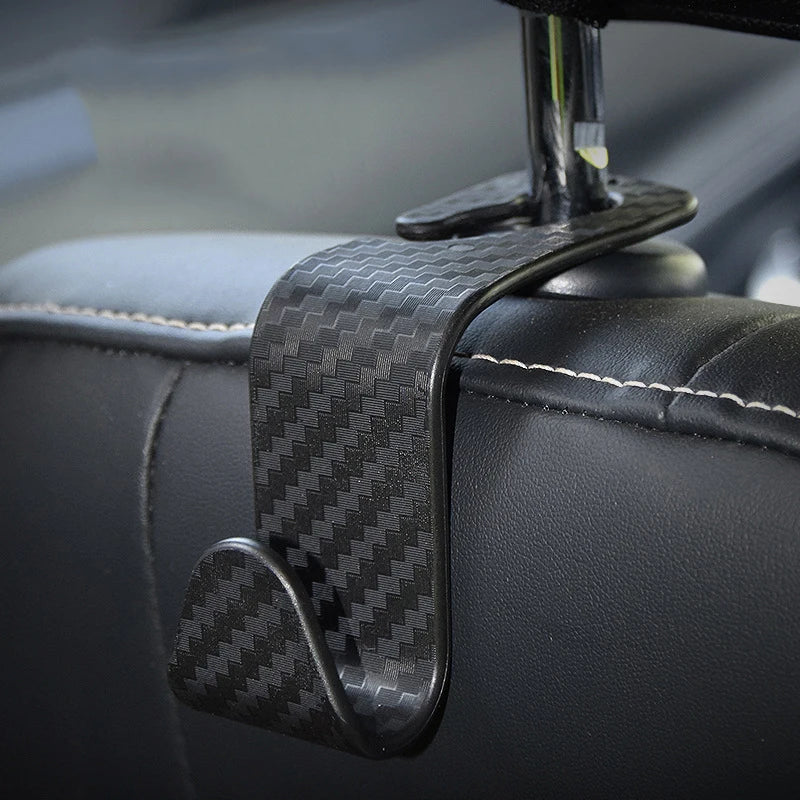 Headrest Hook Set, Car Seat Back Hanger for Bags and Purses – image 4