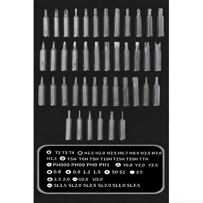 Precision Screwdriver Set – 45-in-1 Magnetic Kit – image 3