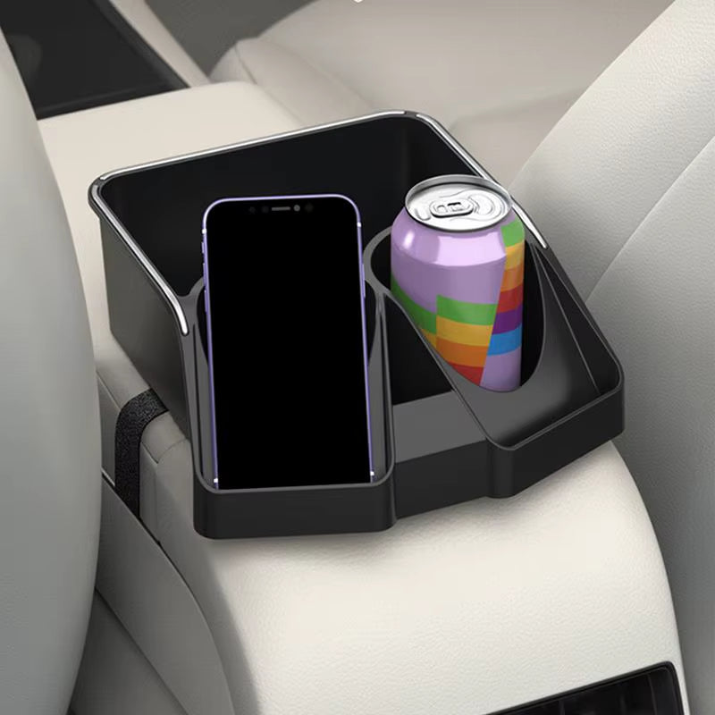 Car Console Organizer with Dual Cup Holders – image 2