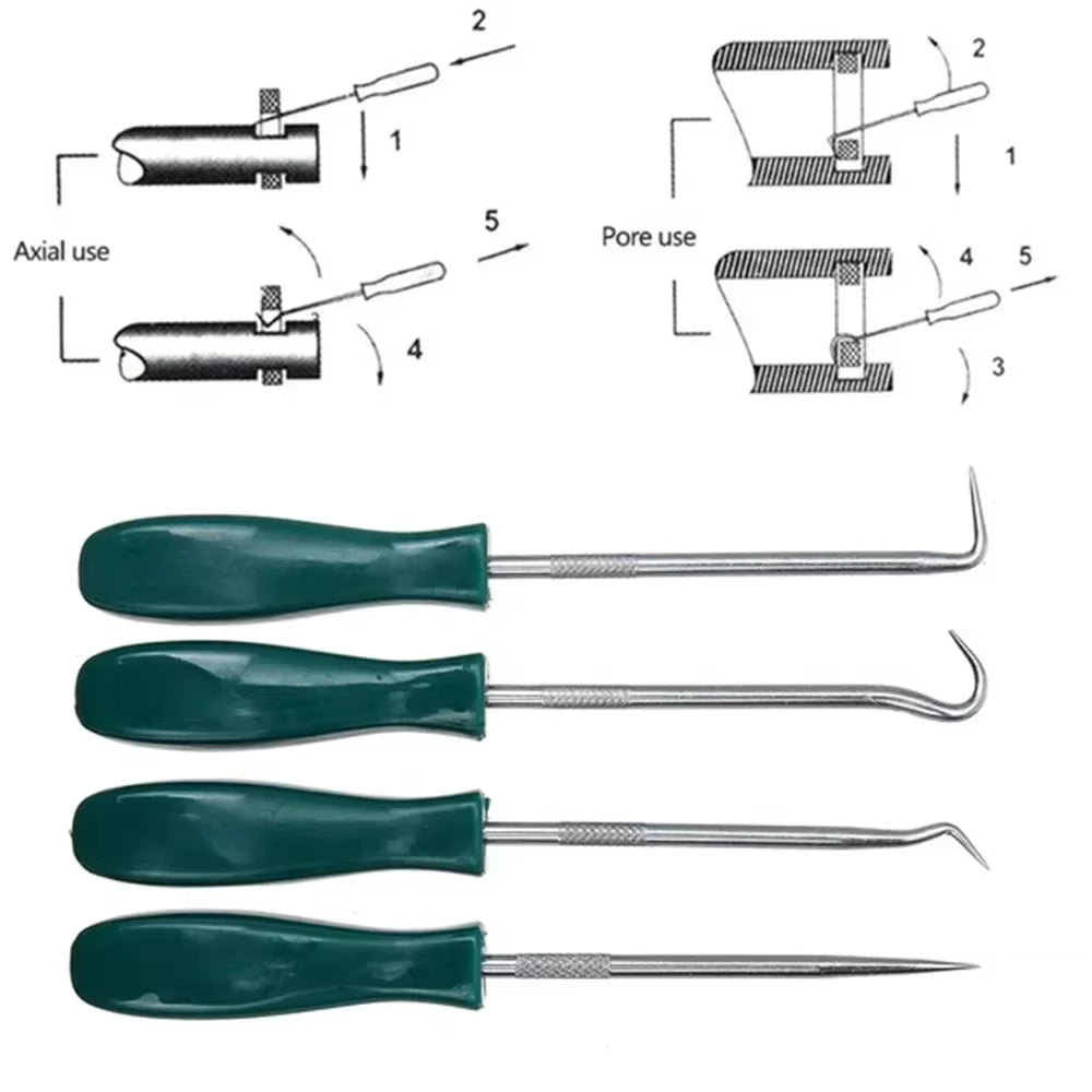 Oil Seal Pick Set – 4 Pc Hook and Pick Tool Set, 135 mm – image 3