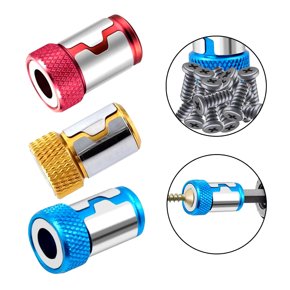 Screwdriver Magnetizer Ring - Magnetic Bit Holder Sleeve