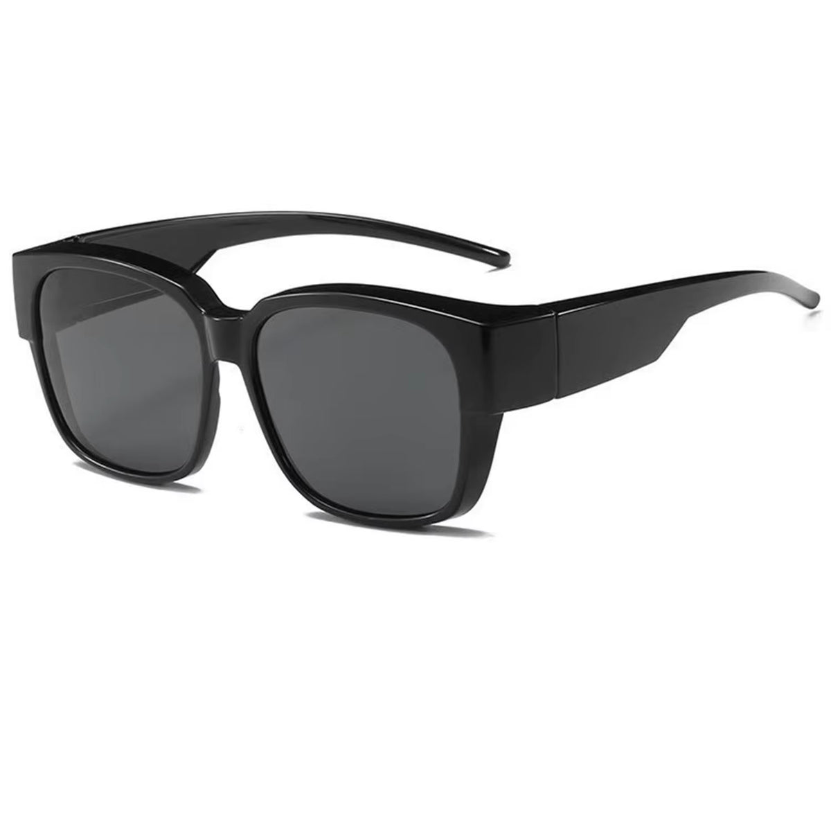 Fit-Over Sunglasses Polarized Oversized Square Frame