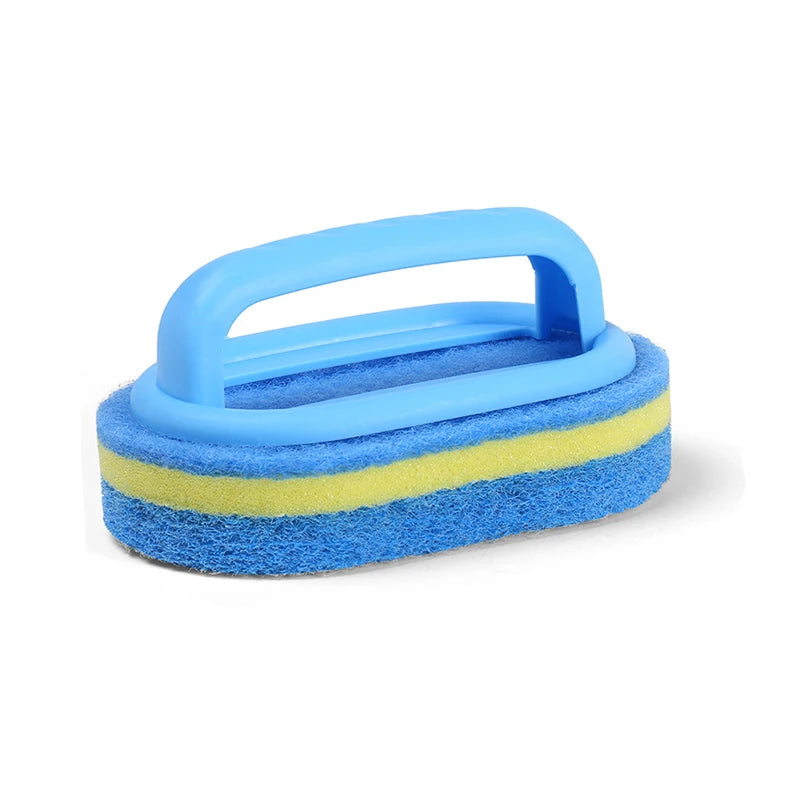 Handled Sponge Scrub Brush for Tub & Tile – image 8