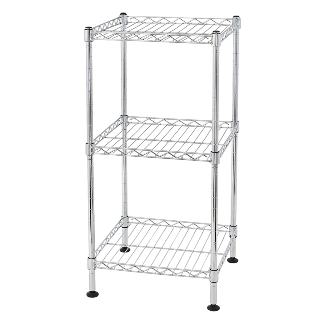 3-Tier Wire Shelving Rack Metal Storage Shelf – image 2