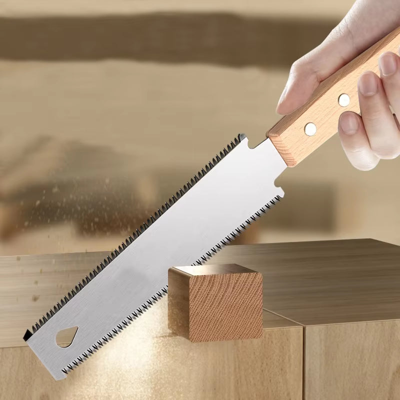 Japanese Style Pull Saw - Fine Tooth Flush Cut Woodworking Hand Saw – image 2