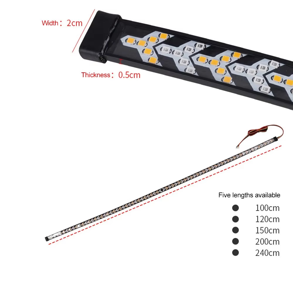 LED Tailgate Light Bar – Brake, Turn Signal & Reverse Strip – image 7