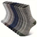 Thick Thermal Work Socks for Men, 5 Pairs, Winter Boot Socks – image 1