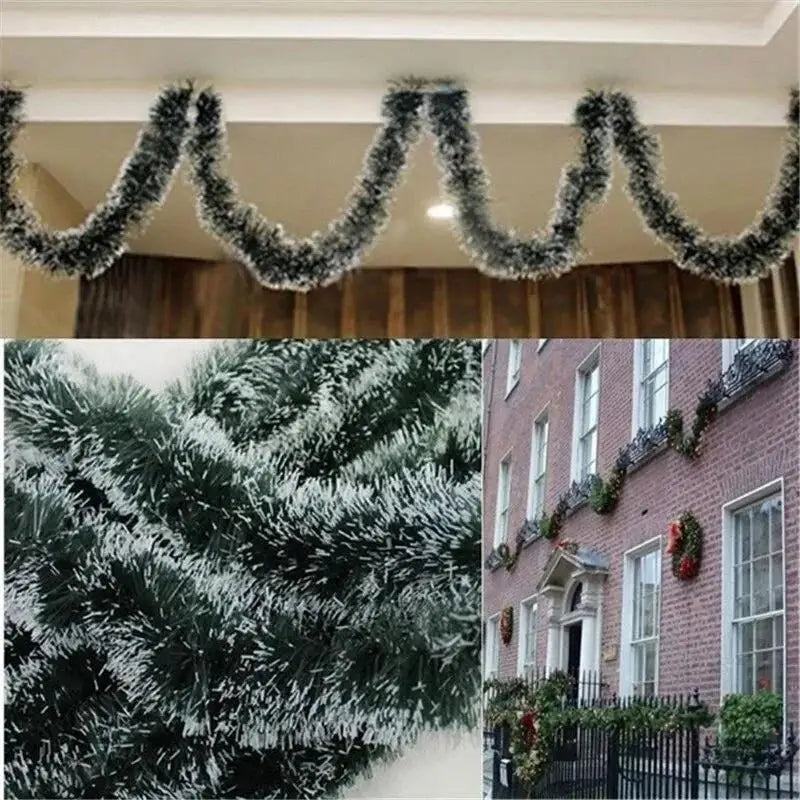 Christmas Ribbon Garland - 2 m Decorative Tree Ribbon – image 4