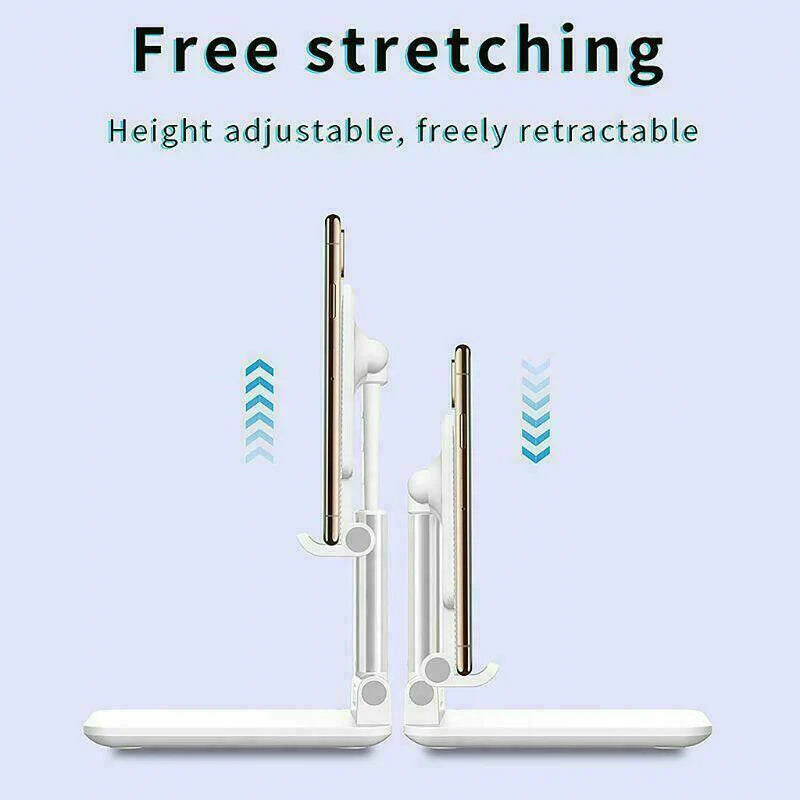 Adjustable Phone Tablet Stand – Foldable Aluminum Desk Holder – image 3