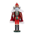 Wooden Christmas Nutcracker Figure 11.8 in Hand-Painted Mantel Decor