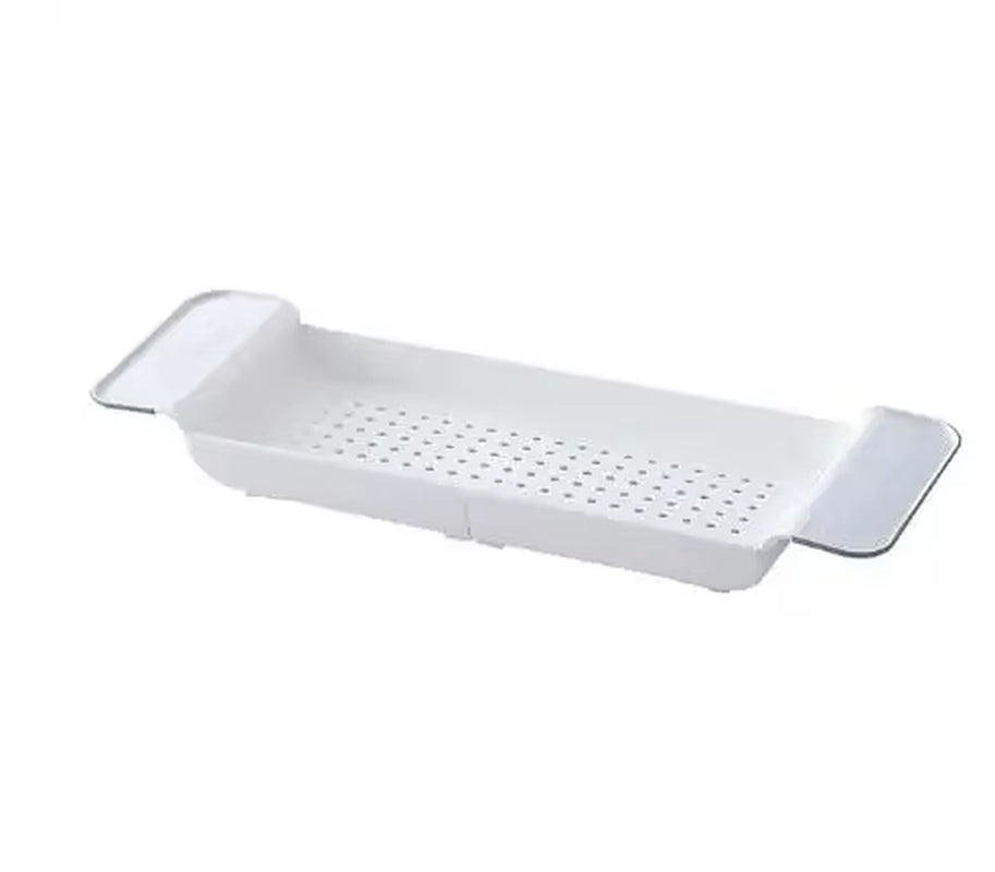 Bathtub Tray – Extendable Bath Caddy Shelf – image 9