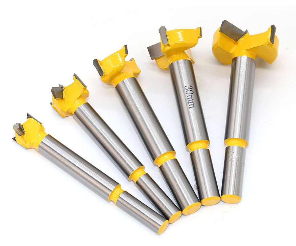 Wood Hole Opener Drill Bits – 5 Pc Carbide Reamer Set – image 2