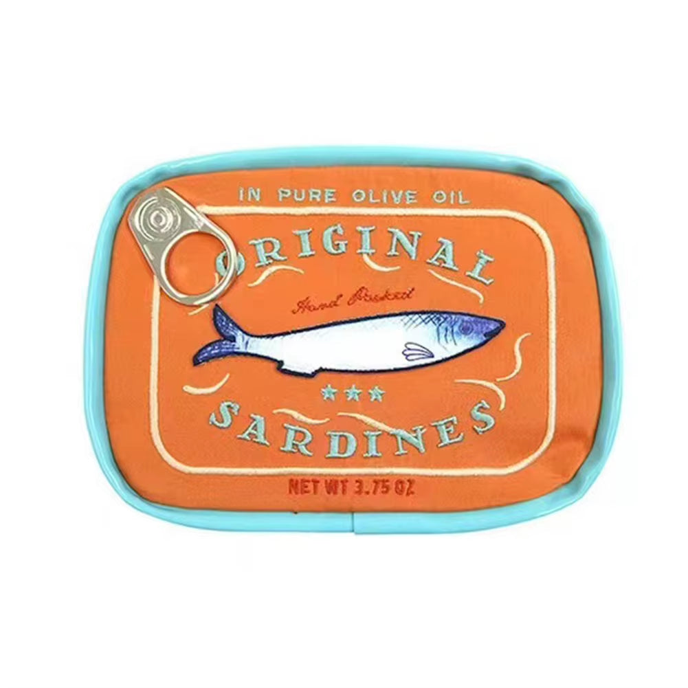 Sardine Can Cosmetic Bag - Fun Travel Toiletry Pouch – image 9