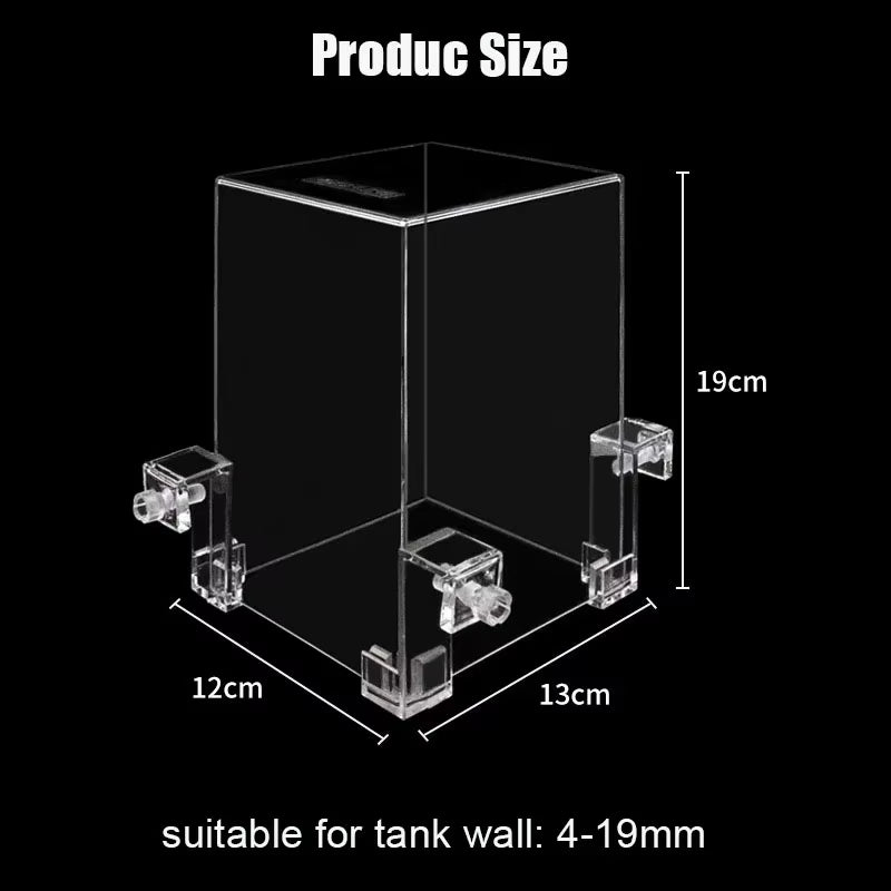 Negative Pressure Acrylic Fish Tank Topper for Aquariums