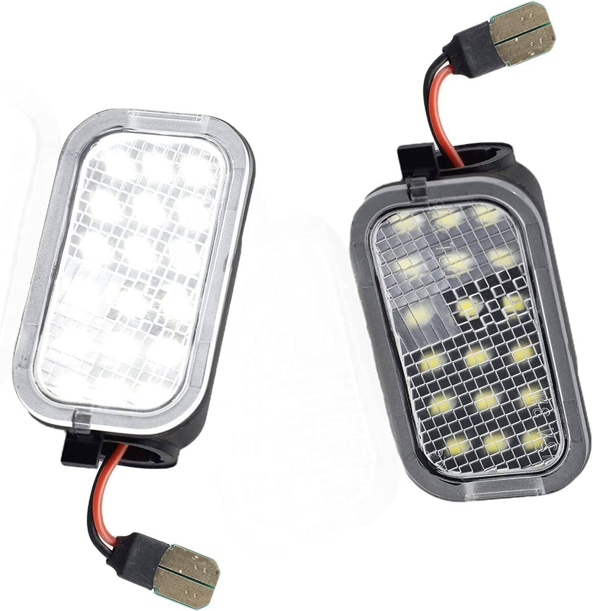 LED Side Mirror Puddle Lights 2 Pack for 2007-2014 GM Trucks and SUVs – image 2