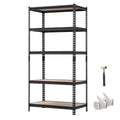 Garage Storage Shelves – 5 Tier Adjustable Metal Rack, 2000 lb