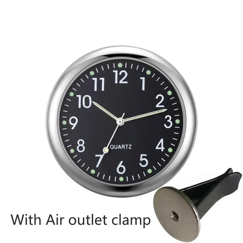 Luminous Car Dashboard Clock - Stick-On Mini Digital Clock