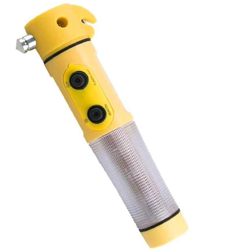 Car Safety Hammer with Seat Belt Cutter and LED Flashlight – image 10