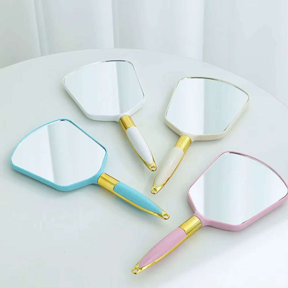 Handheld Vanity Mirror - Vintage Makeup Mirror with Handle – image 2