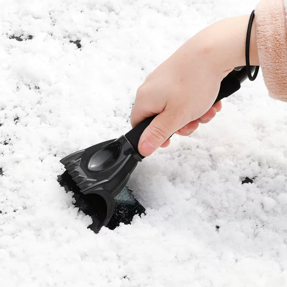 Ice Scraper - Compact Windshield Snow Shovel with Soft Grip – image 6