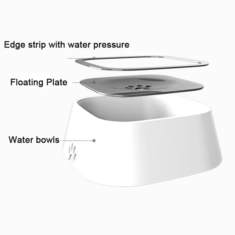 No-Spill Floating Dog Water Bowl, Splash-Proof Pet Water Dispenser – image 3