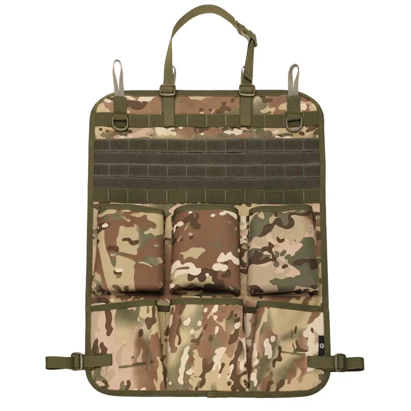 Trucker Camo MOLLE Seat Back Organizer, 600D Waterproof Hanging Bag – image 11