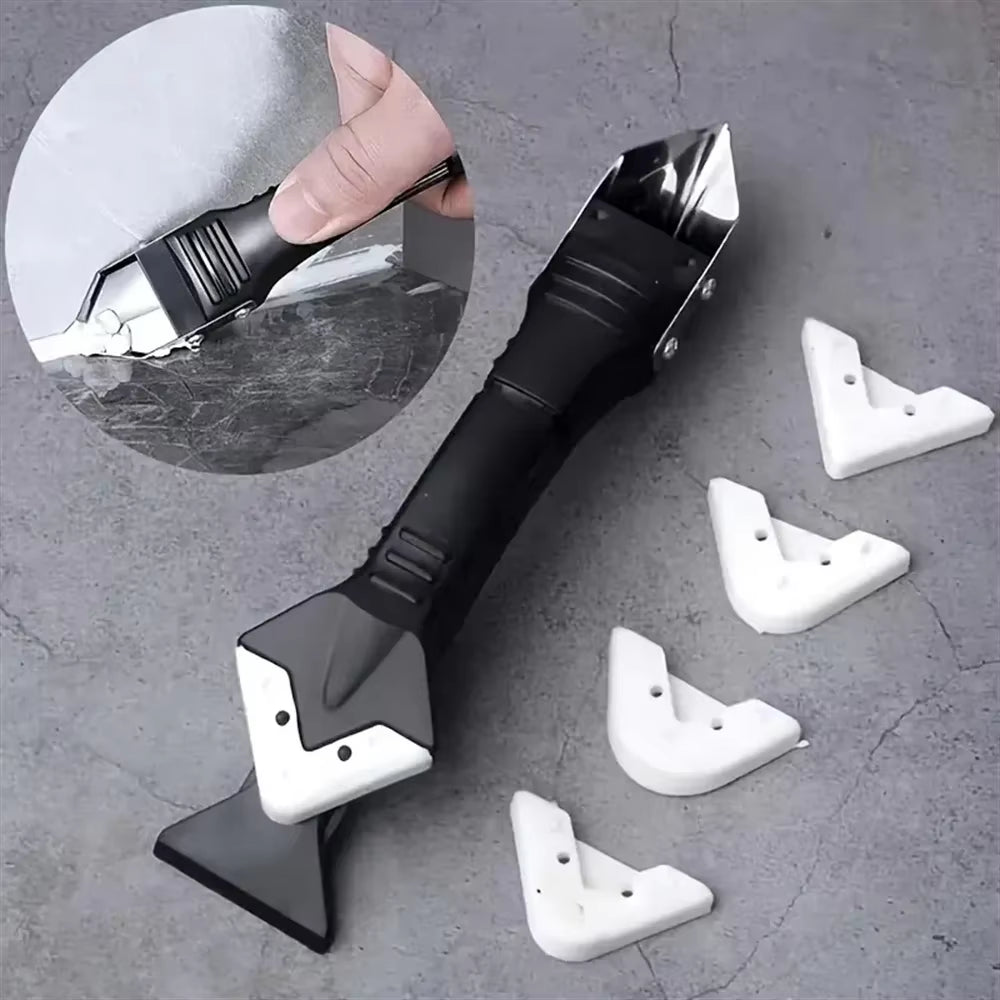 Caulking Tool Kit 5-in-1 Silicone Sealant Finisher & Remover – image 3