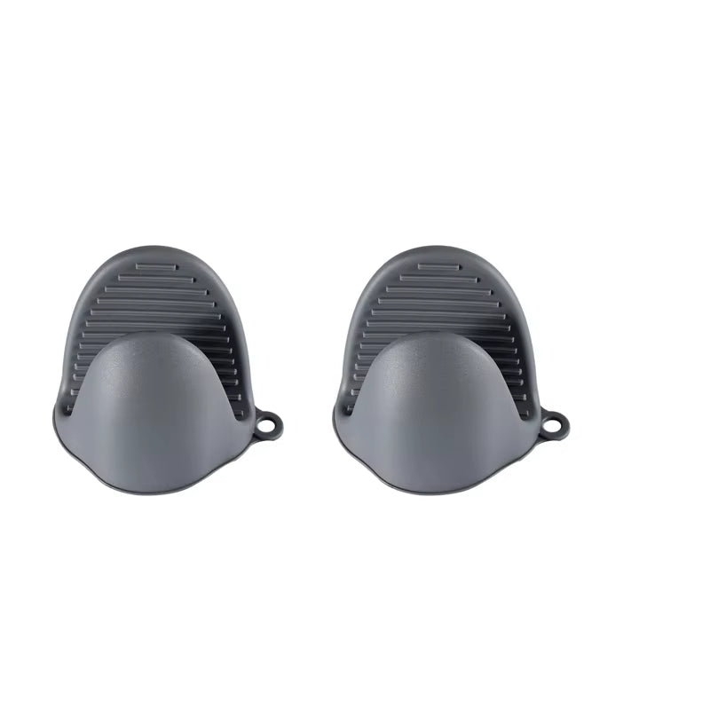 Silicone Pinch Oven Mitts 2-Pack - Heat Resistant Non-Slip Pot Holders – image 9