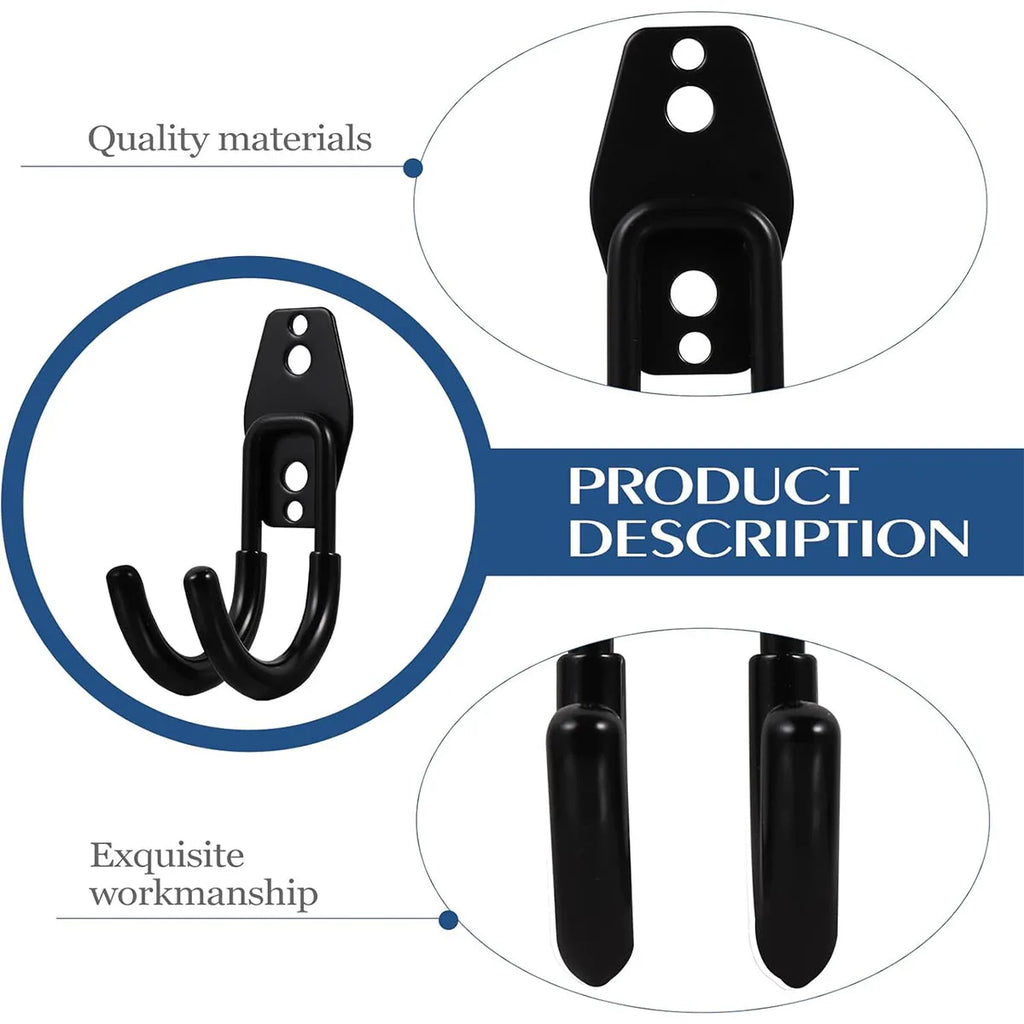 Heavy-Duty Garage Utility Hooks for Garden Tools – image 3