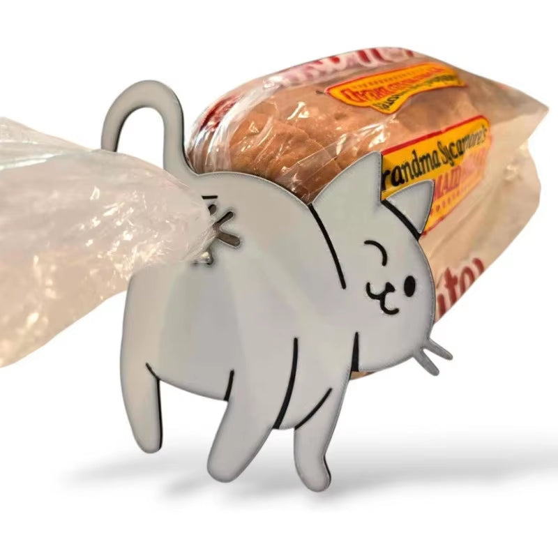 Cat Butt Bag Clips 2 Pack - Novelty Snack Bag Sealing Clips – image 2
