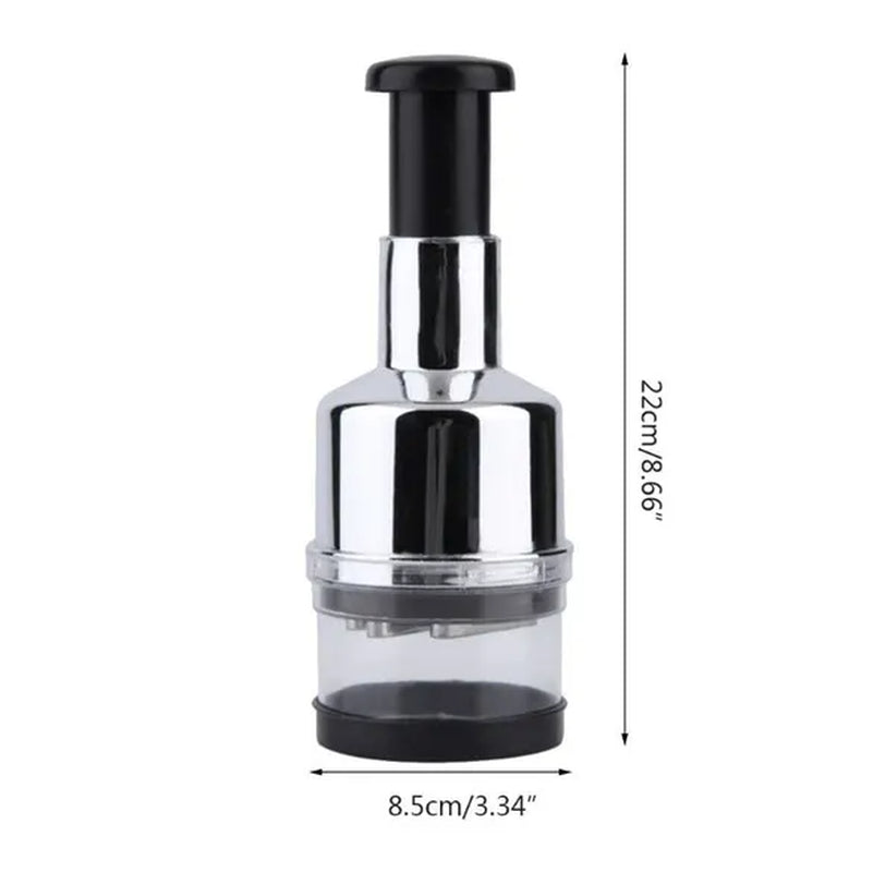 Hand Food Chopper, Pull-Down Onion & Garlic Dicer – image 3