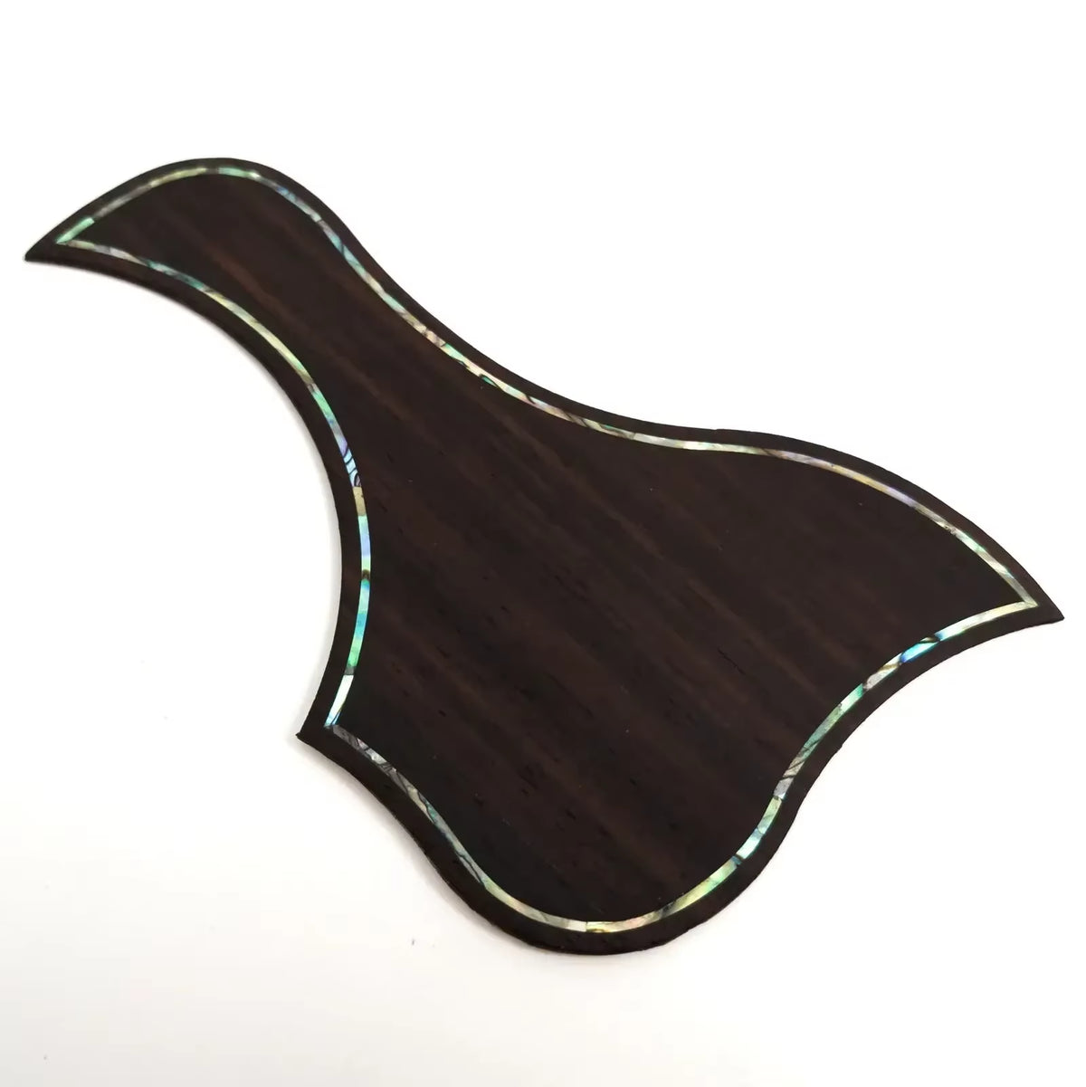 Rosewood Acoustic Guitar Pickguard with Shell Inlay – image 5