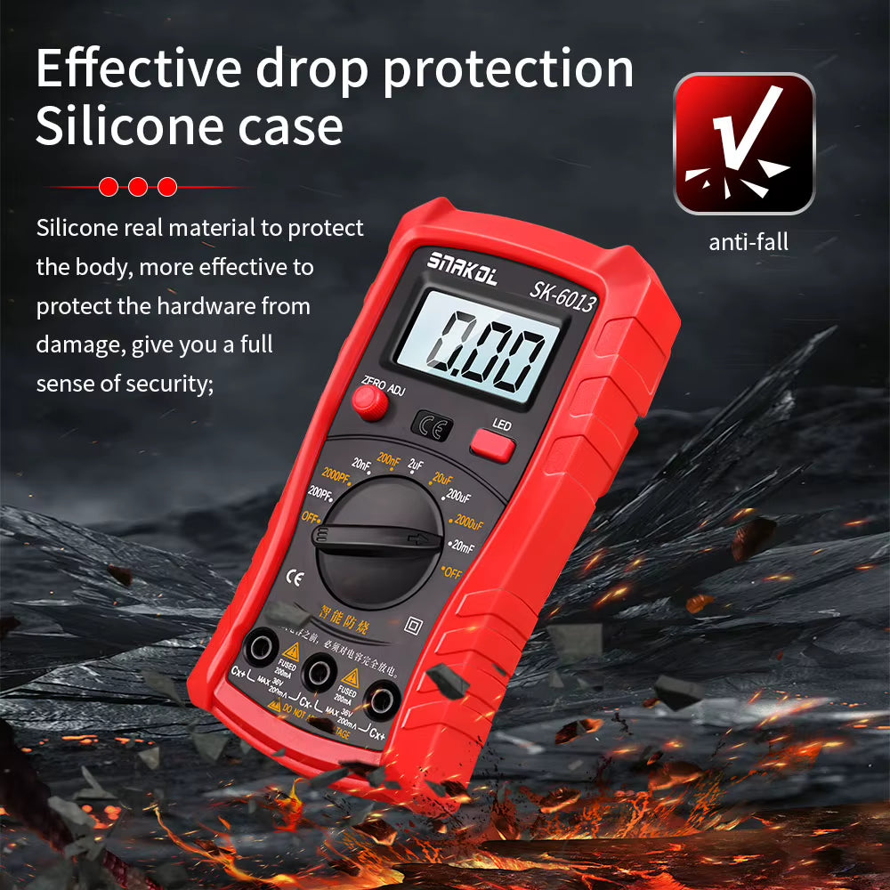 HVAC Capacitor Tester Digital Capacitance Meter 200pF-20000uF – image 3