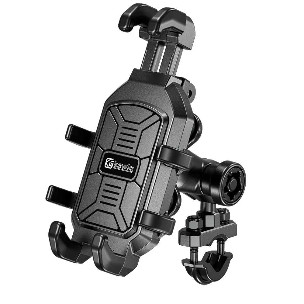 Motorcycle Fork Stem Phone Mount With Vibration Dampener