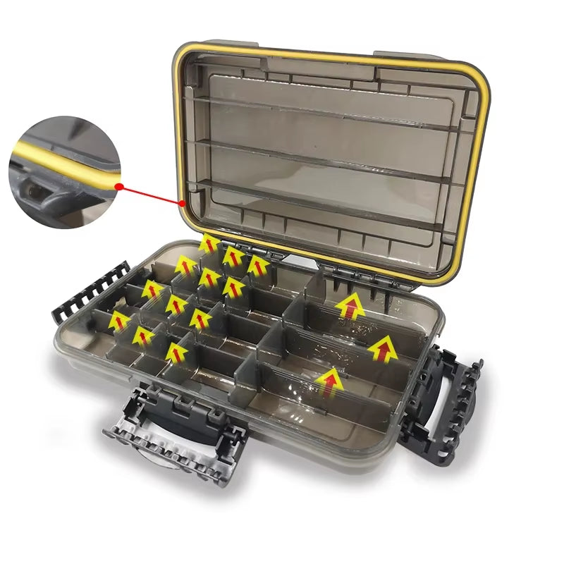 Large Waterproof Fishing Tackle Storage Box – image 5