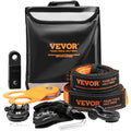 Towing Recovery Kit with Snatch Block, 30,000 lb Straps & Shackles