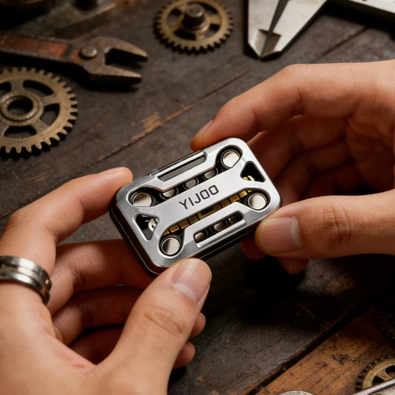 Magnetic Fidget Slider - All-Metal EDC Desk Toy for Adults – image 4