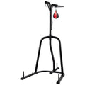 2-in-1 Heavy Bag Stand, Adjustable Freestanding Punching Bag Rack, 140 lb – image 1