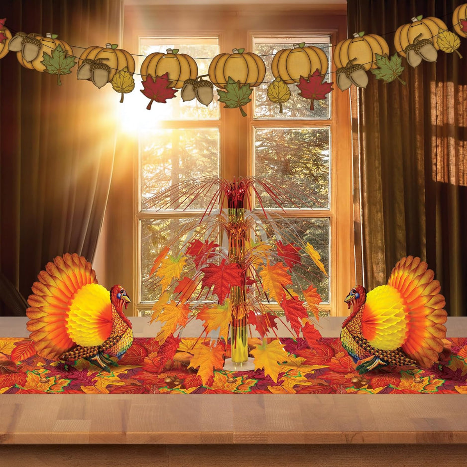 Tissue Paper Turkey Centerpieces 12 Inch, Set of 3 – image 5