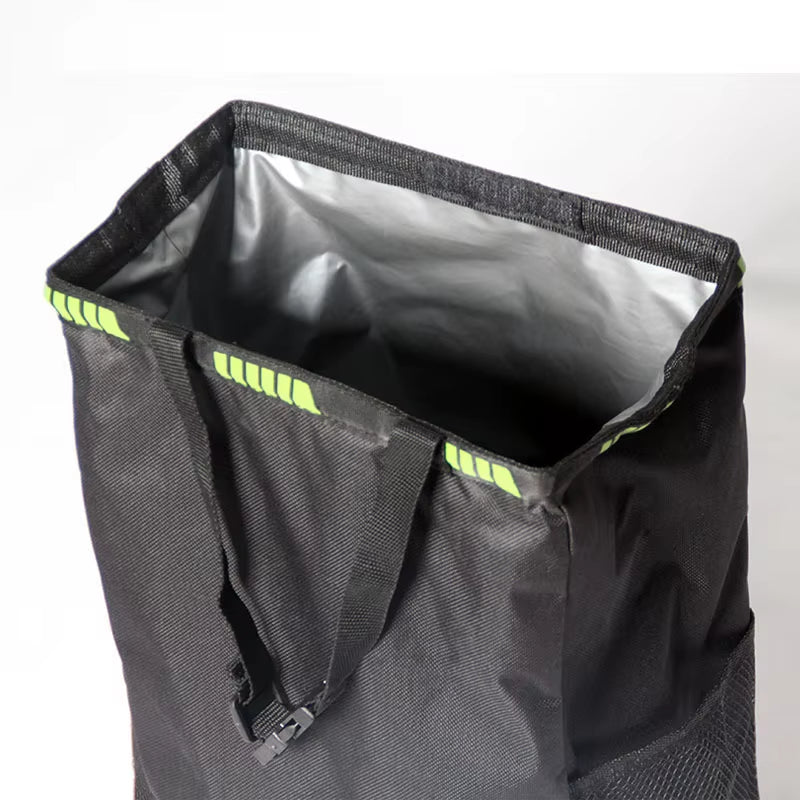 Waterproof Car Seat Back Trash Bag & Storage Organizer – image 3