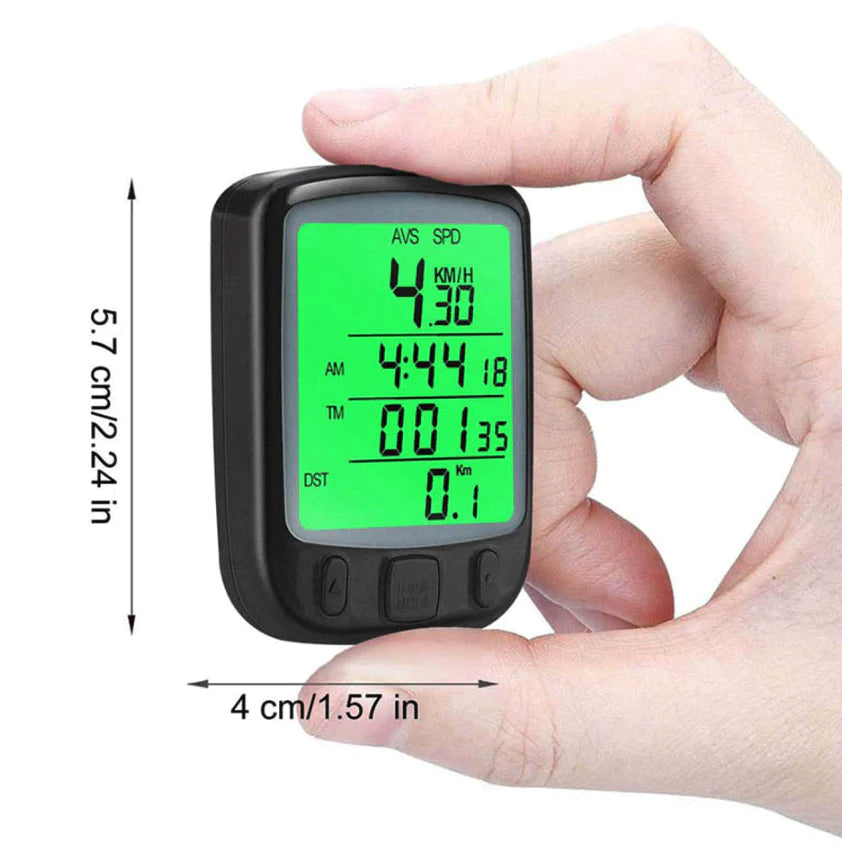 Bike Speedometer, Waterproof LCD Cycling Computer, Wired or Wireless – image 19