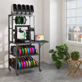 Heavy Duty 3D Printer Workbench with T-Shaped Filament Spool Rack – image 1