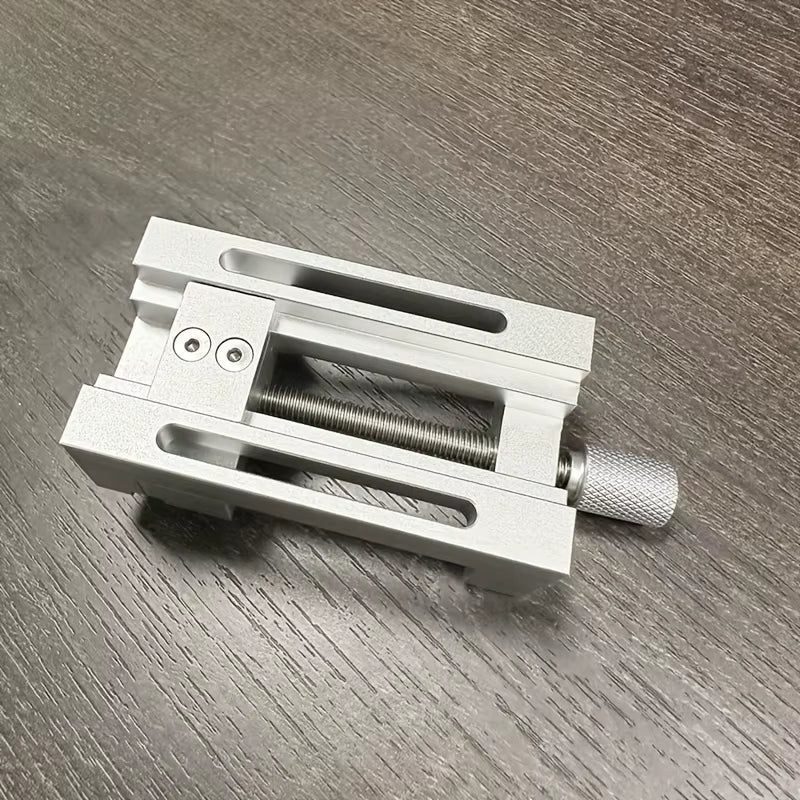 Mini Drill Press Vise with Soft Rubber Jaws, 0-47mm Clamping Range – image 2